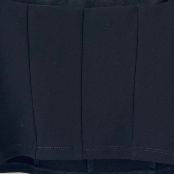 11 Honore Shayla Cropped Tank Top Black attached inner Shelf Bra  Size 1… - Picture 5 of 11